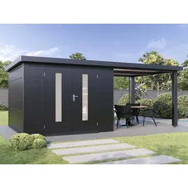 finnhaus wolff Elvar 2,93 x 3 m Anthrazit