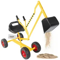 Lemodo Sitzbagger aus Metall, Sandbagger mit 360o Drehung und