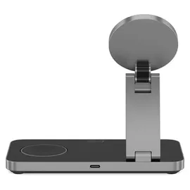TECH-PROTECT QI15W-A47 MagSafe 3in1 Induktives Ladegerät Schwarz