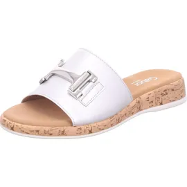 Gabor Pantolette silber, 40-40,5