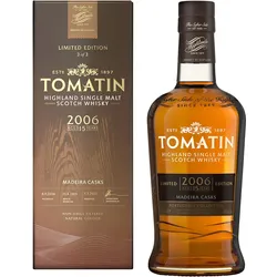 Tomatin 15 Jahre - 2006 - Portuguese Collection - Madeira Casks -...
