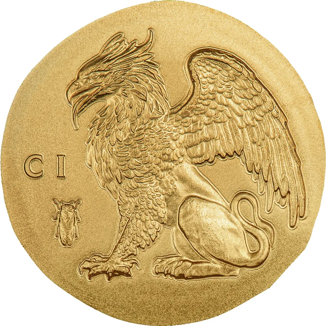 Gold-Gedenkmünze "Greif"