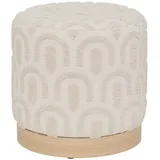 ATMOSPHERA CREATEUR D'INTERIEUR Atmosphera - Sitzhocker Copas weiß d38x38cm