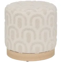 ATMOSPHERA CREATEUR D'INTERIEUR Atmosphera - Sitzhocker Copas weiß d38x38cm