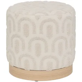 ATMOSPHERA CREATEUR D'INTERIEUR Atmosphera - Sitzhocker Copas weiß d38x38cm