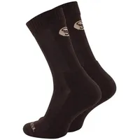 STARK SOUL® Merino Outdoor Trekking Socken, in braun Gr.: