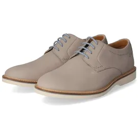 CLARKS Atticus LTLace Oxford, Grau, Nubuk, 42,5 EU - 42.5