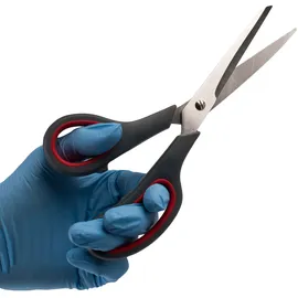 Westmark Papierschere schwarz-rot 21,0 cm