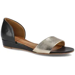 Schwarze Sandalen Maciejka Elegante Lederschuhe, 38