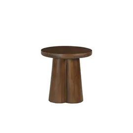 SIT Möbel Beistelltisch Ø braun ¦ Maße (cm): H: 48 Ø: 50.0