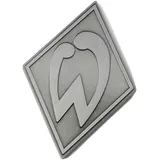 Werder Bremen SV Magnet Metall - 3D Raute - Silber Kühlschrankmagnet SVW