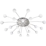 Trio Lighting Bullet 21 Leuchtmittel 96,5 cm Nickel matt, Glas