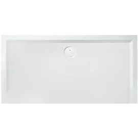 Hoesch Muna 140x90x3cm, steingrau, Soliq., AR