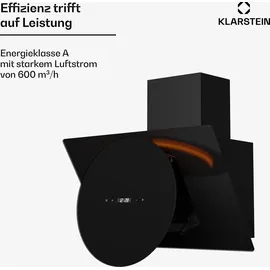 Klarstein Total Eclipse Kopffreihaube 60 cm Schwarz