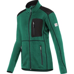 Strickjacke Damen moosgrün/schwarz Form 1444 Größe XS