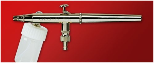 Airbrushpistole, Hansa Set 481 | Seitenbecher Pistole, Hansa Airbrush