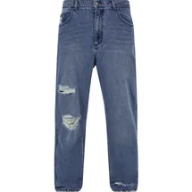 Karl Kani Ripped-Jeans Bequeme Jeans Blau Indigo 32