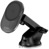 TECH-PROTECT MM15W-V1 Kfz Handyhalterung mit MagSafe 15W Induktionsladegerät Schwarz