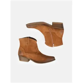 felmini wide fit Stiefelette in Braun 38