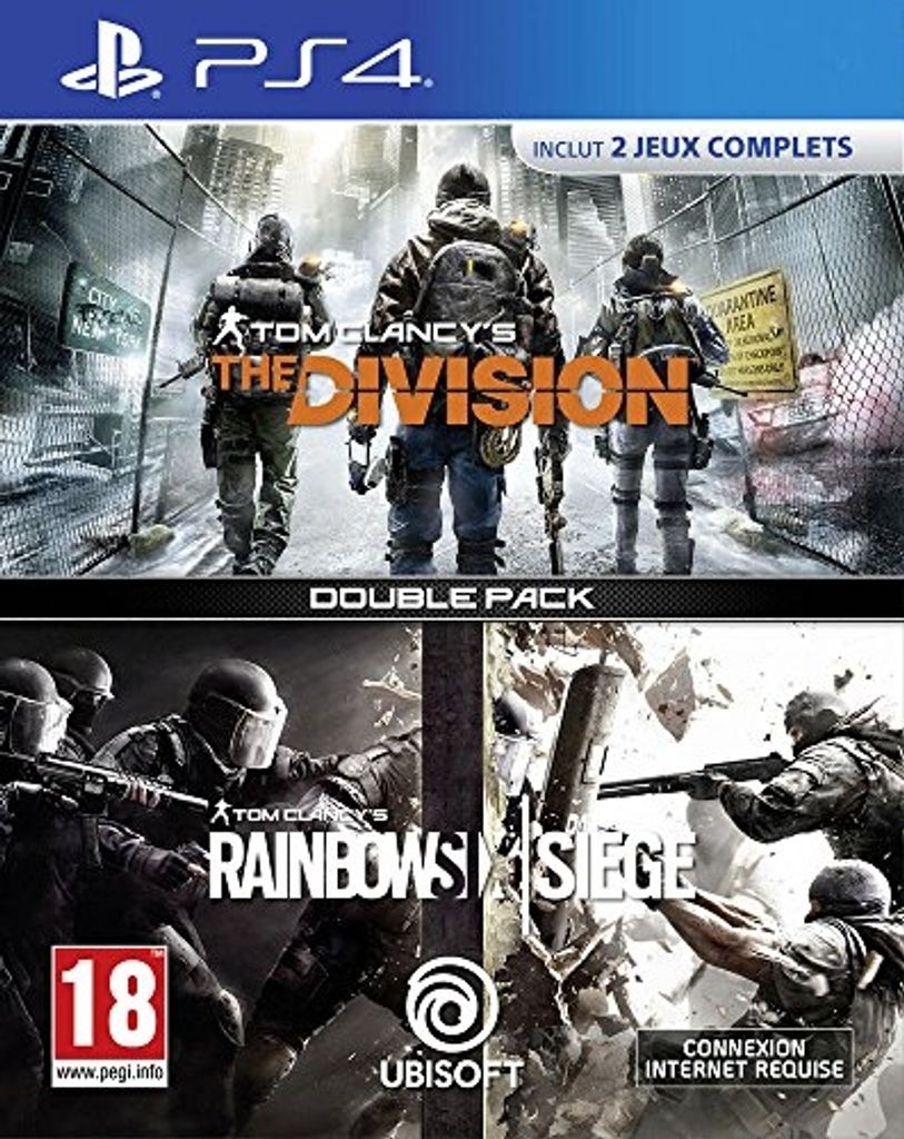 Ubisoft Tom Clancy's Rainbow Six : Siege + Tom Clancy's The Division, M (Reif)