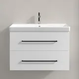 Villeroy & Boch Waschtischunterschrank 2 Auszüge 77,6 x 51,4 x 48,4 cm Weiß