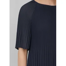 s.Oliver Plissierte Chiffonbluse Blau 34
