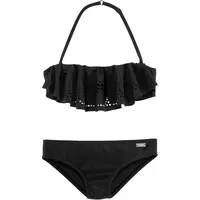 Buffalo Bandeau-Bikini in schwarz | Gr.: 158/164