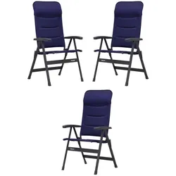 Set WESTFIELD Majestic Stuhl blue smoke 3 Stühle
