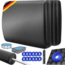 Kesser Solarabdeckplane Rund schwarz 488 cm
