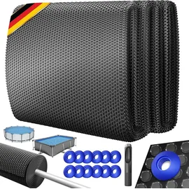 Kesser Solarabdeckplane Rund schwarz 488 cm