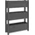 vidaXL Hochbeet 77 x 25 x 104,5 cm Grau