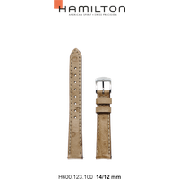 Hamilton Leder Bagley Band-set Leder-beige-14/12-easyclick H690.123.100 - beige