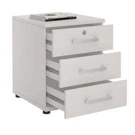 CARO-Möbel Rollcontainer Toronto weiß