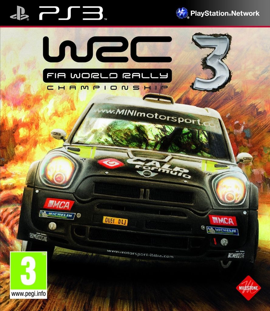 Black Bean WRC 3 Fia World Rally Championship, PS3, PlayStation 3, Rennen, E (Jeder)