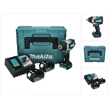 Makita DTW 701 RFJ Akku Schlagschrauber 18 V 700 Nm 1/2" XPT Brushless + 2x Akku 3,0 Ah + Ladegerät + Makpac