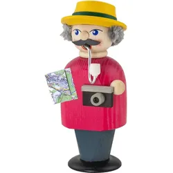 Seiffener Volkskunst Räuchermann Tourist