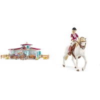 SCHLEICH 42567 Reiterhof, für Kinder ab 5-12 Jahren, Horse Club - Spielset & 42540 Horse Club Sofia & Blossom, für Kinder ab 5-12 Jahren, Horse Club - Spielset