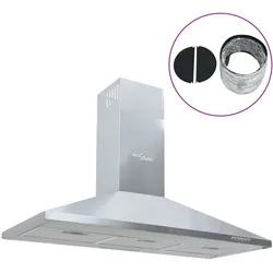 Dunstabzugshaube 90 cm Edelstahl
