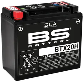 BS Battery BS-Battery Batterie BS-Battery, SLA, versiegelt, Batterie "YTX20H-BS"