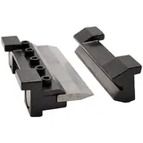 Biegevorrichtung Schraubstock 125 mm Biegebacken mit Magnethalterung Abkantbacken biegen Handbieger