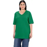 Ulla Popken T-Shirt smaragdgrün 58/60