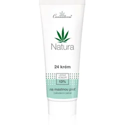 Cannaderm Natura Cream for Oily Skin Tages und Nachtkrem für fettige Haut 75 g