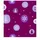Ursus Transparentpapier 115 g/qm A4 25 Blatt Winterzauber flieder/brombeer