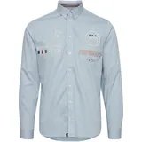 FQ1924 Langarmhemd Blau XL
