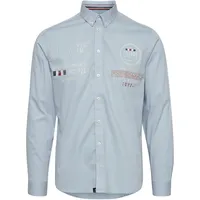 FQ1924 Langarmhemd Blau XL