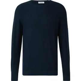 s.Oliver Strickpullover mit Flammgarnstruktur und Rollkante