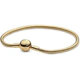 Pandora 568748C00 Damenarmband für Charms Schlange Goldfarben, 18 cm