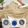 IBENA Doubleface Dublin 220 x 240 cm zimt/beige