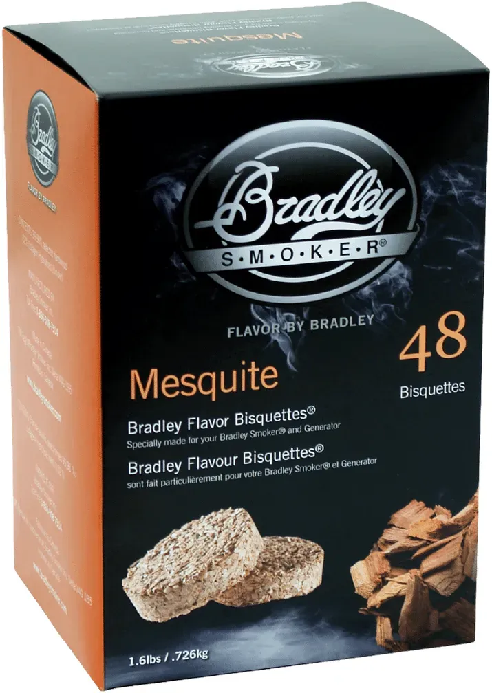 Bradley Smoker Mesquite Bisquetten für Bradley Smokers (48 Stk)