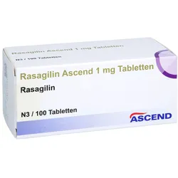 Rasagilin Ascend 1 mg Tabletten 100 St